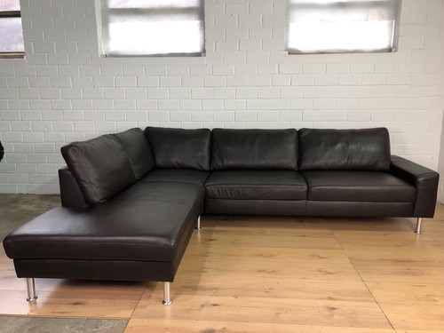 Ledersofa gruppe ledercouch - 3c,