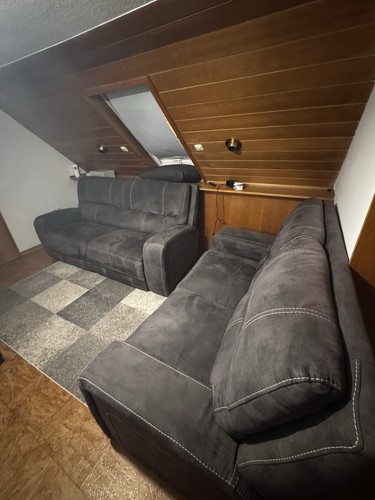 Leder sofa sitzer - leder,