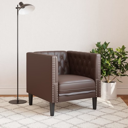 Chesterfield sofa kunstleder - sofa,