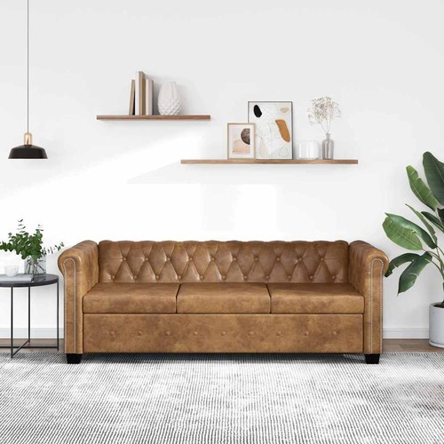 Sofa sitzer kunstleder - -sofa,