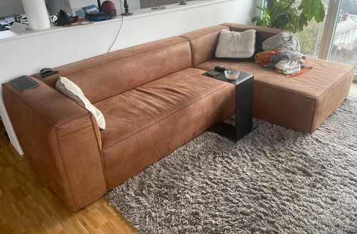Leder sofa inkl lieferung - sofa,
