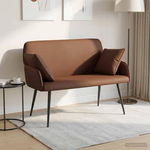 Kunstleder sofa sitzer - kunstleder, 2-sitzer