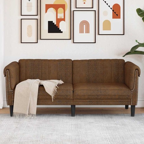 Vidaxl sitzer sofa braun - 2-sitzer,