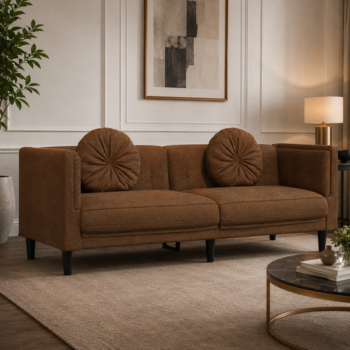 Sitzer sofa kunstleder couch - kunstleder,