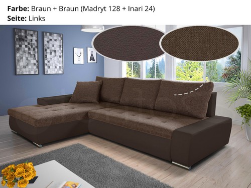 Ecksofa mit schlaffunktion - ecksofa,