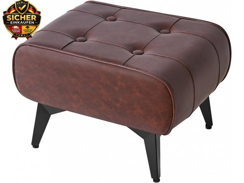 Fußhocker leder fußbank sofa - fußhocker,