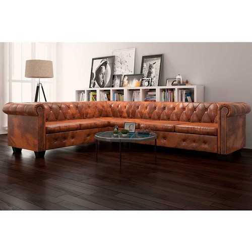 Chesterfield ecksofa sitzer - chesterfield,