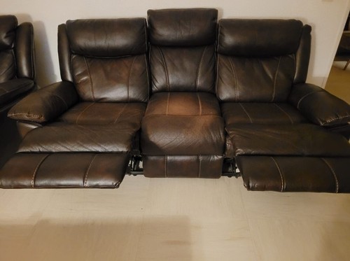 Leder couch - leder, abholung)