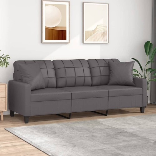 Sofa sitzer mit zierkissen - sofa, 3-sitzer