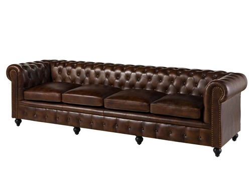 Sofa sitzer echtleder - 4-sitzer,