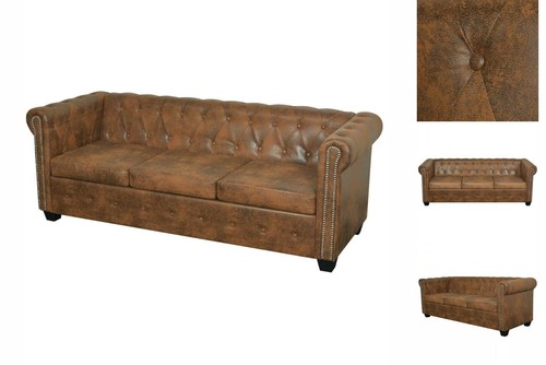 Chesterfield sofa sitzer - chesterfield,