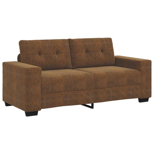 Vidaxl zweisitzer sofa braun - zweisitzer-sofa,