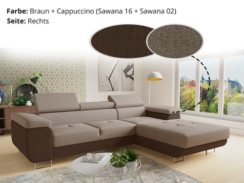 Ecksofa mit schlaffunktion - ecksofa,